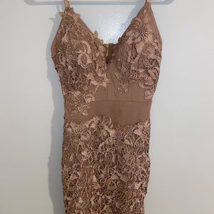 Floral Lace homecoming/formal dress